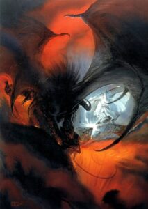 The bridge of Khazad-dûm The bridge of Khazad-dûm © John Howe