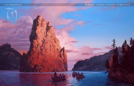 Tol Brandir © Ted Nasmith