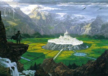 Tuor Reaches the Hidden City of Gondolin © Ted Nasmith