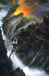 Turambar and Glaurung Turambar and Glaurung © John Howe