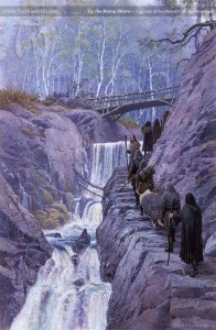 Up the Rainy Stairs © Ted Nasmith